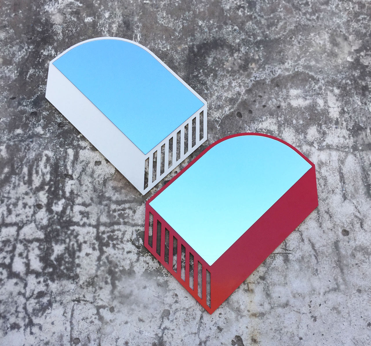 Minimalist，three-dimensional，mirror，