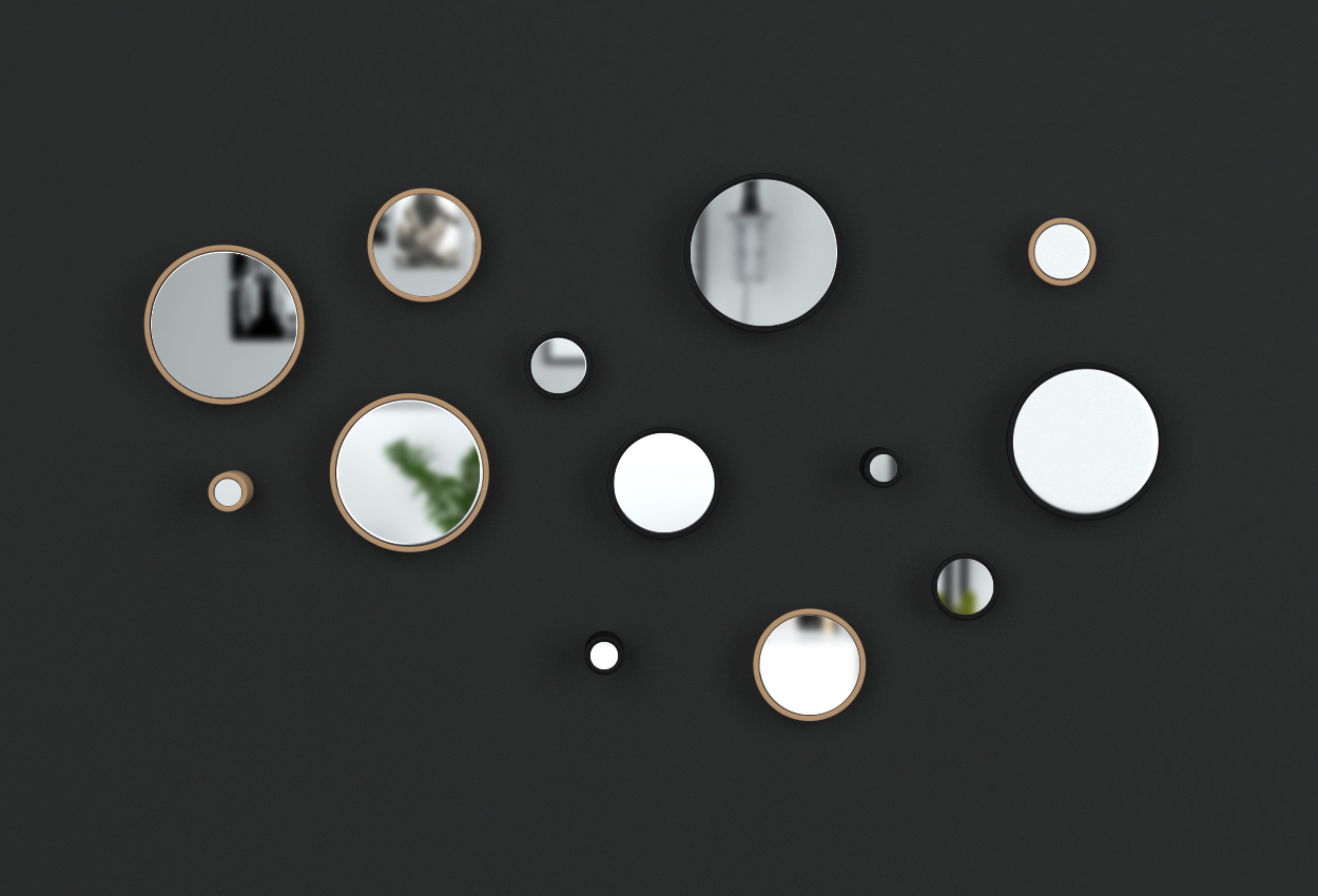 Reflection，reflex，coat hanger，a hook，Julia Kononenko，