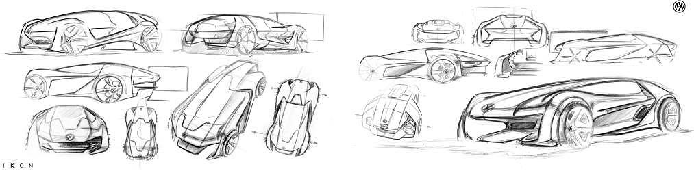 Hand drawn，Automobile design，Digital plate，i-camp，Industrial product design，