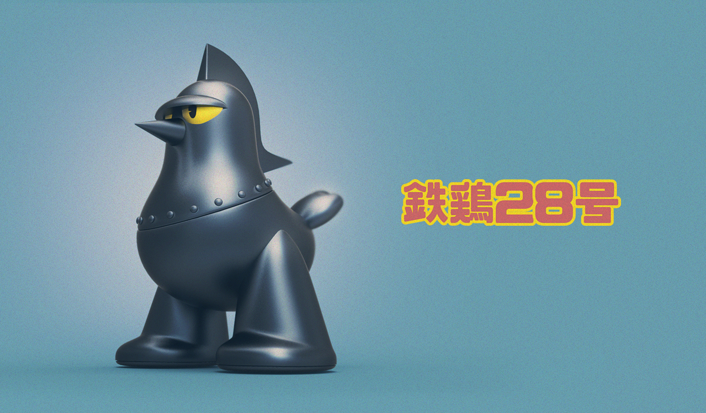 Toys，imitate，Iron chicken 28，twinbot studio，Iron Chicken 28，