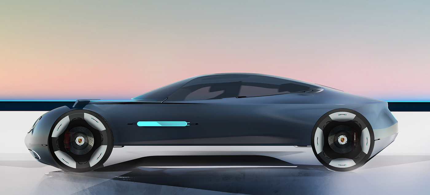 risk kumar，porsche，Porsche，automobile，Electric，traffic，