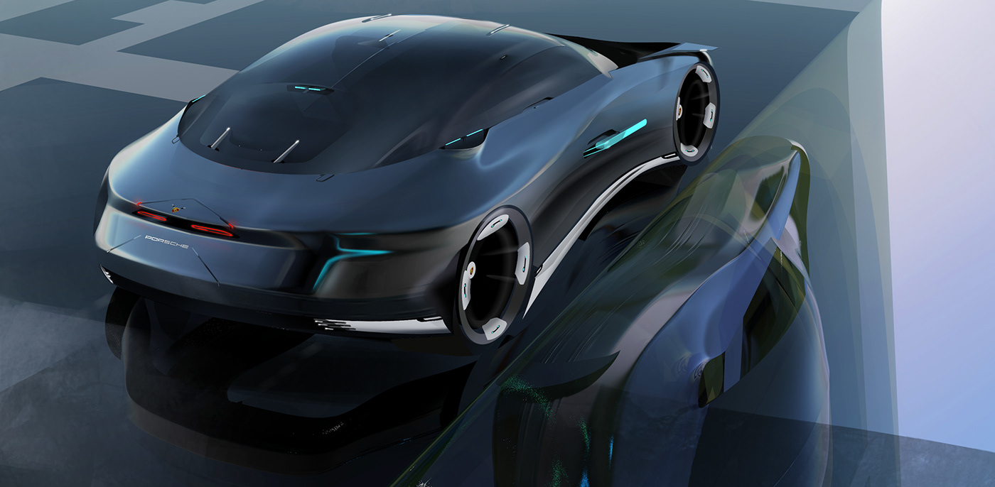 risk kumar，porsche，Porsche，automobile，Electric，traffic，