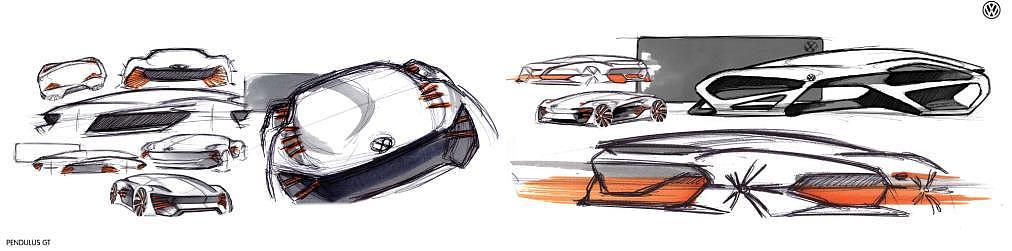 Hand drawn，Automobile design，Digital plate，i-camp，Industrial product design，