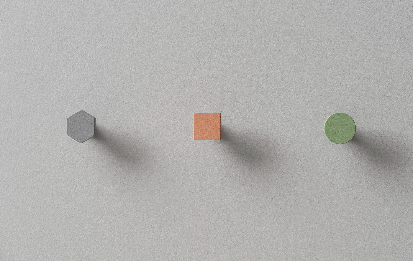Geometry，a hook，colour，
