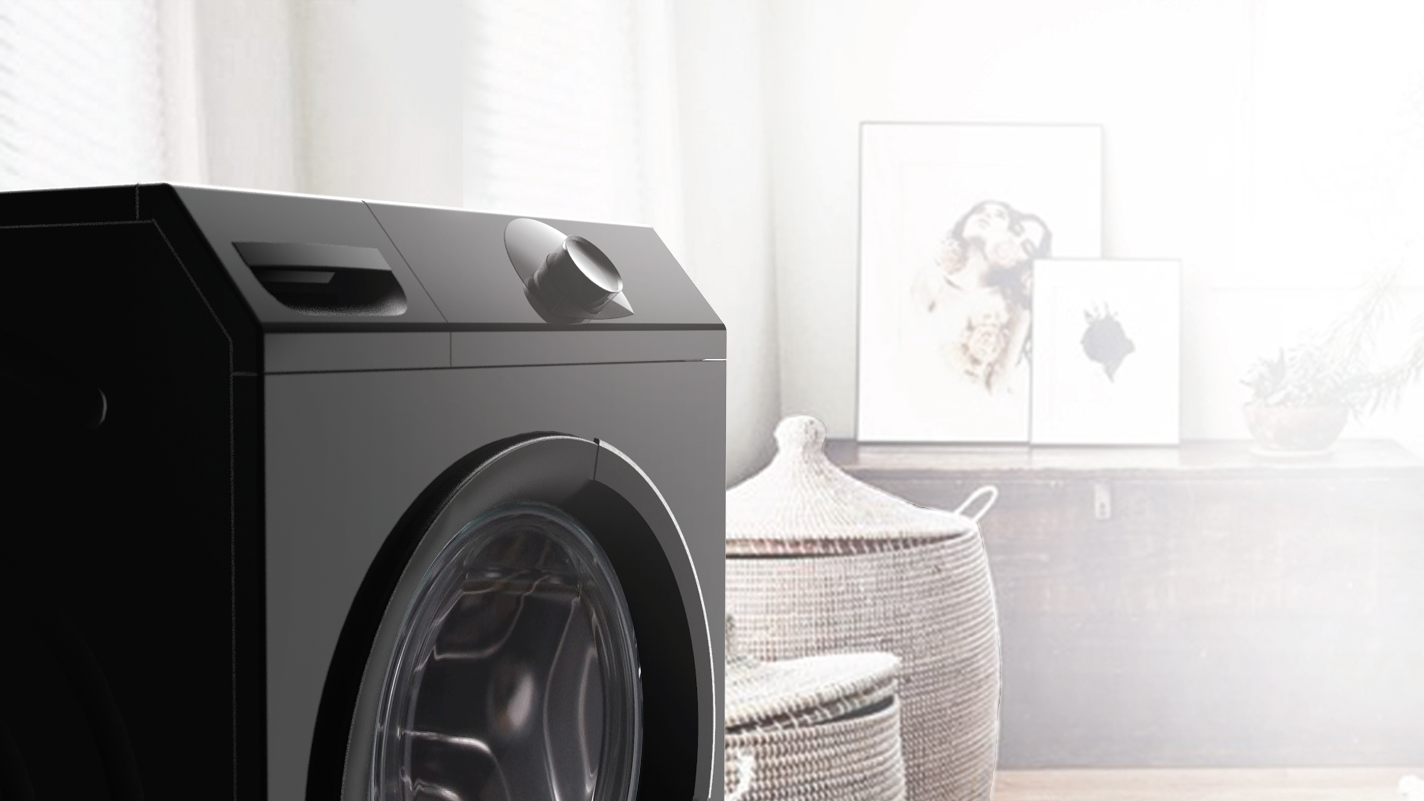 Washing machine，man-machine，Interactive interface，