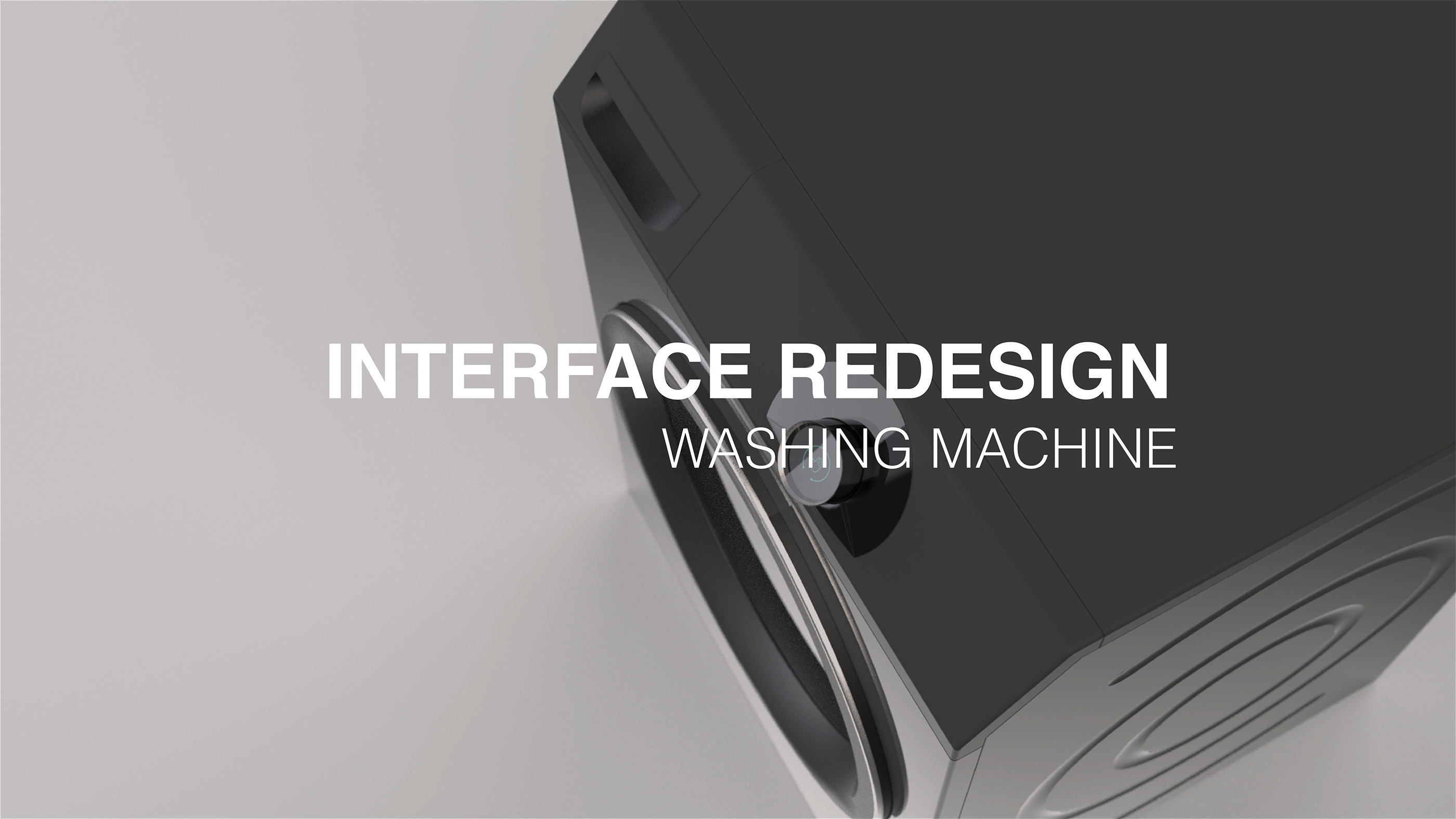 Washing machine，man-machine，Interactive interface，