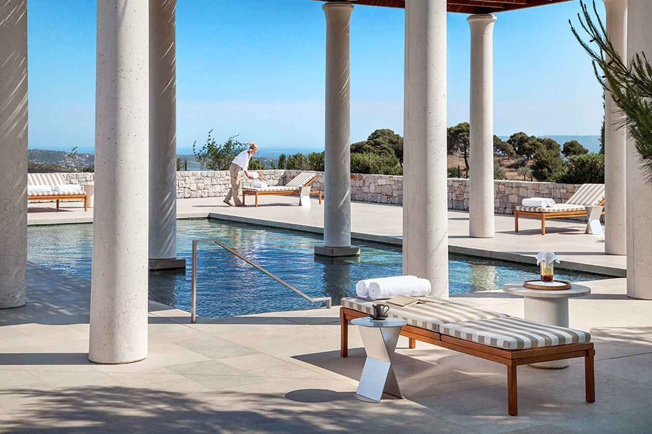 Amanzoe，酒店，豪华，住宿，希腊，