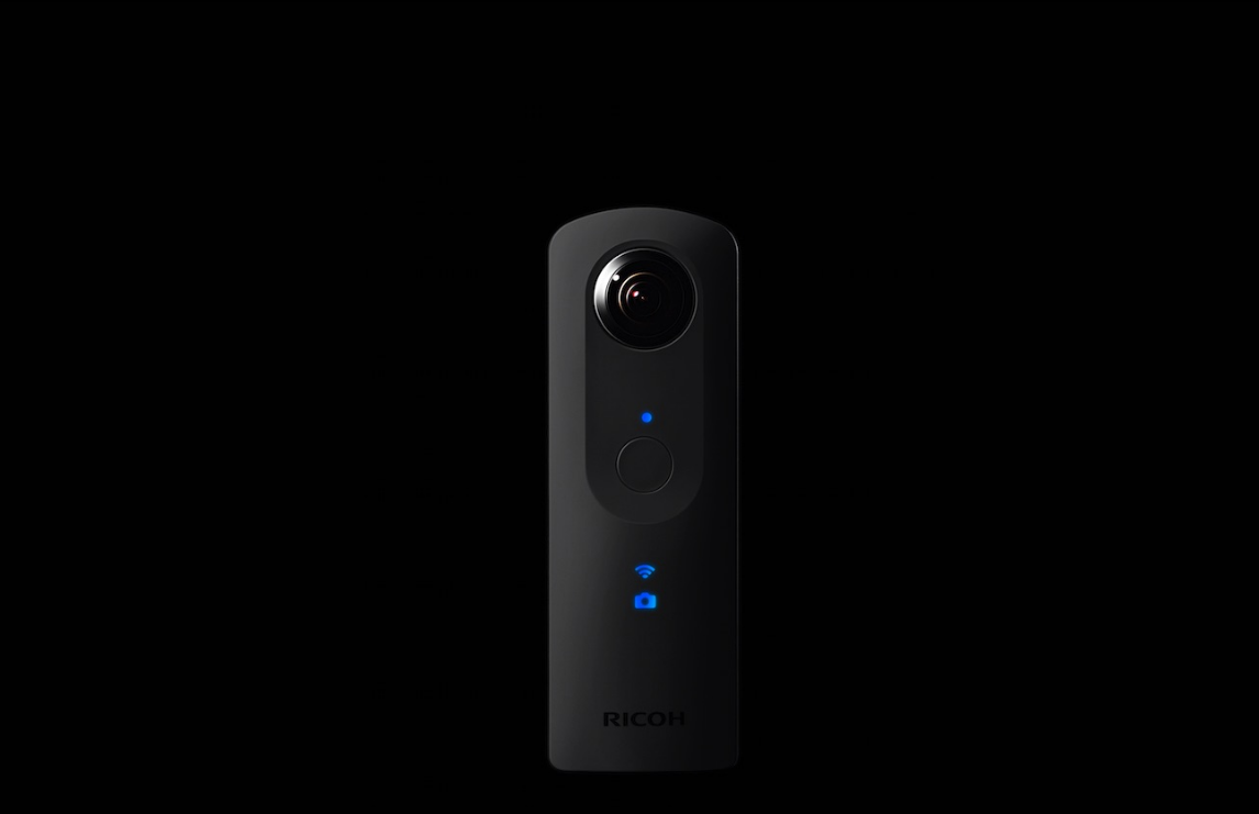 360 degree spherical digital camera，Ricoh Theta S，camera，