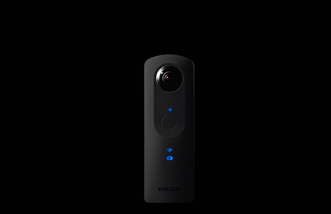 360度球形数码相机，Ricoh Theta S，相机，