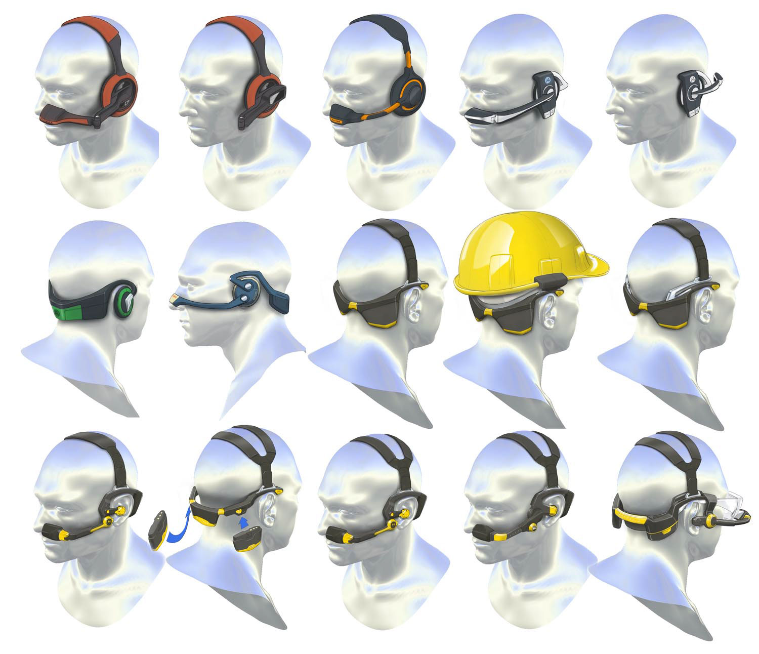 Headgear，computer，Golden-i，