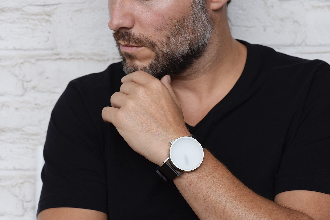 Wrist watch，Automatic design，black，