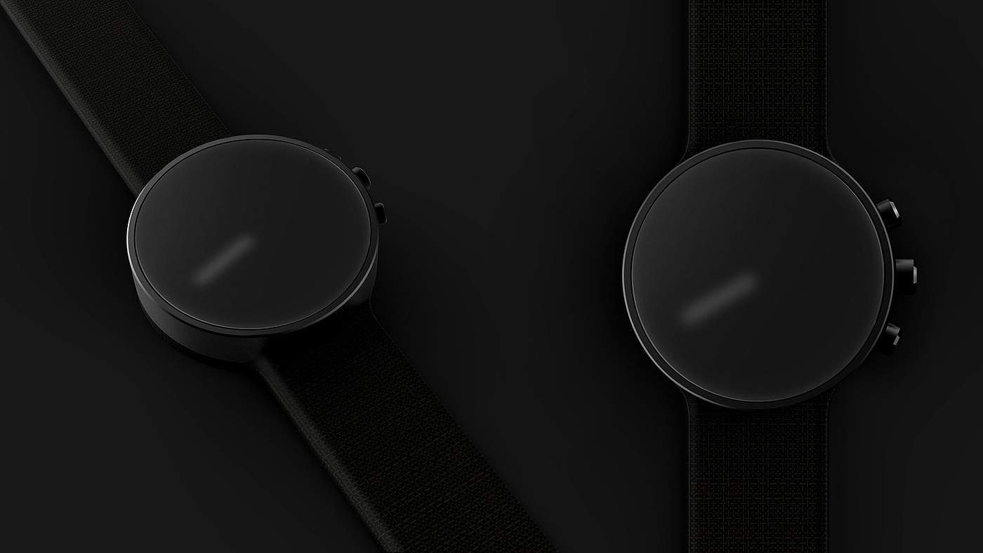 Wrist watch，Automatic design，black，
