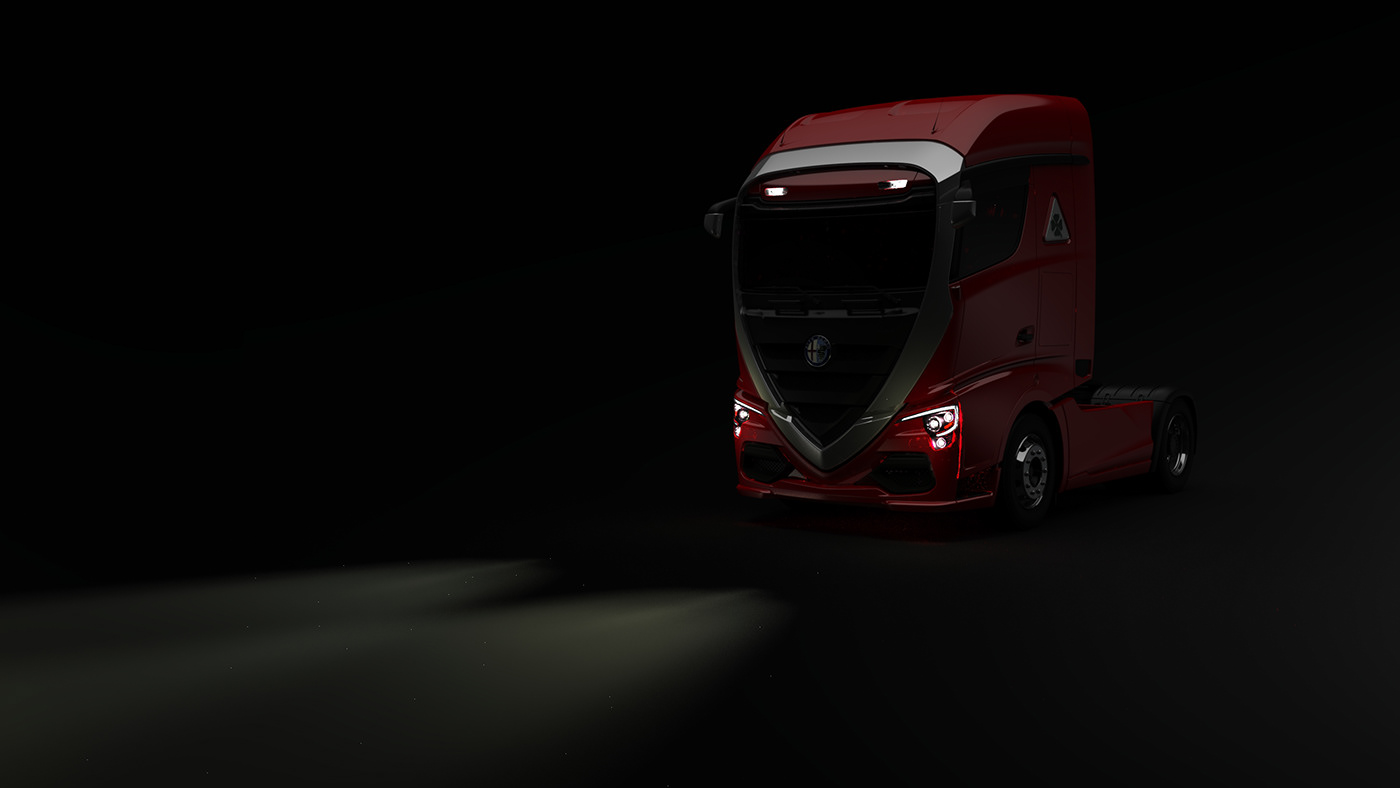 truck，industrial design，conceptual design，