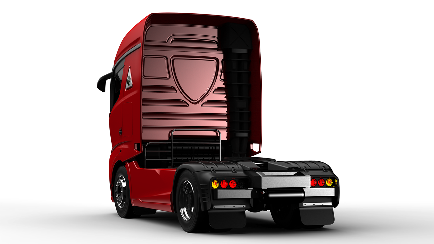 truck，industrial design，conceptual design，