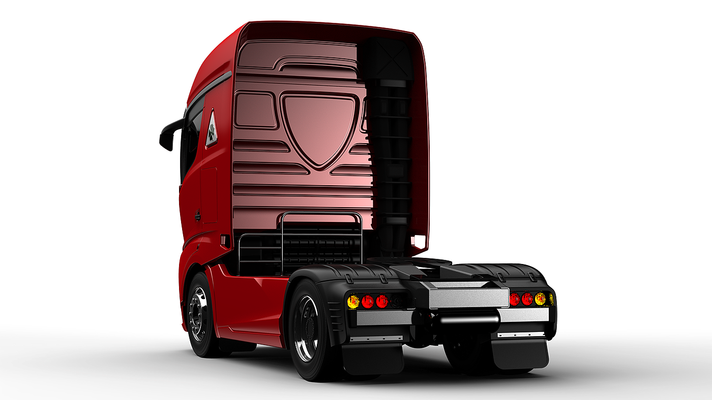 truck，industrial design，conceptual design，