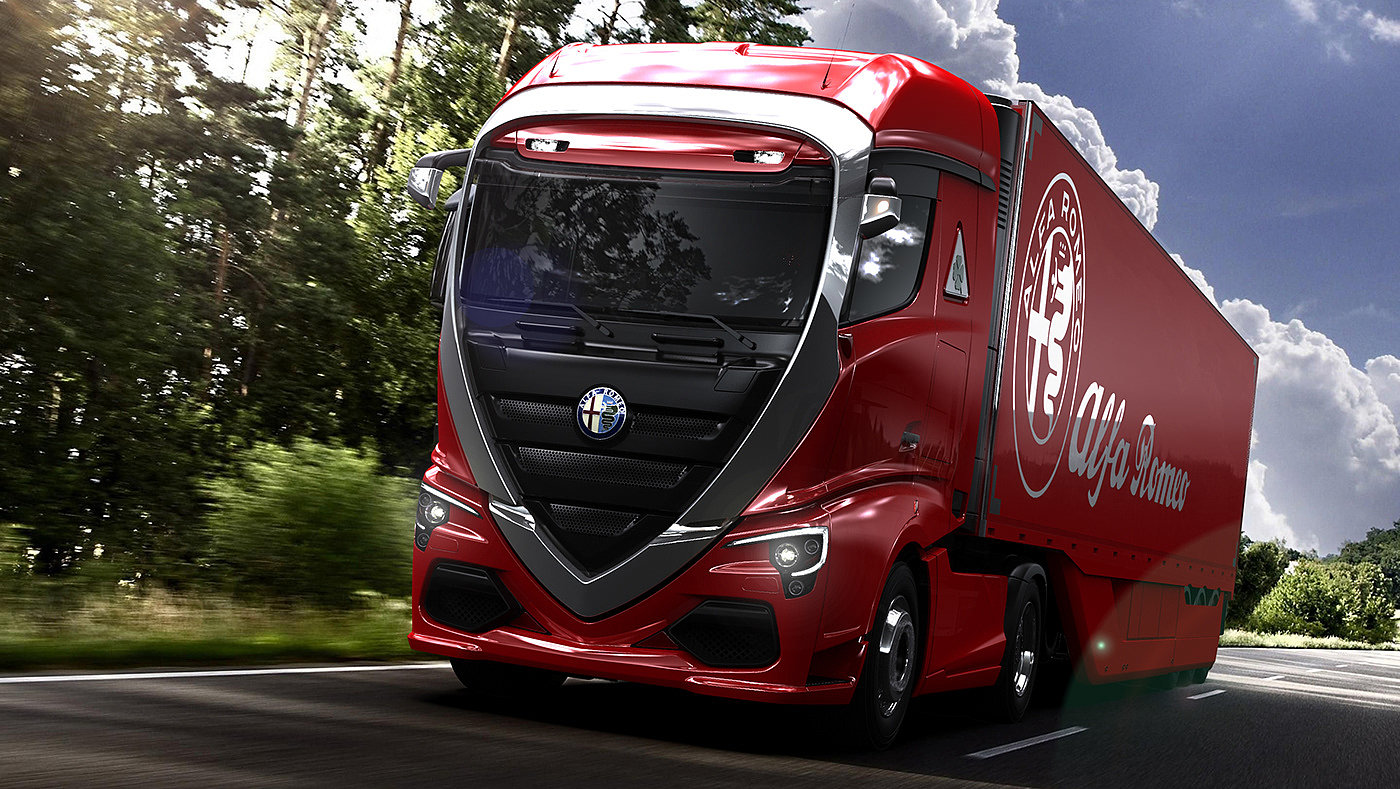 truck，industrial design，conceptual design，