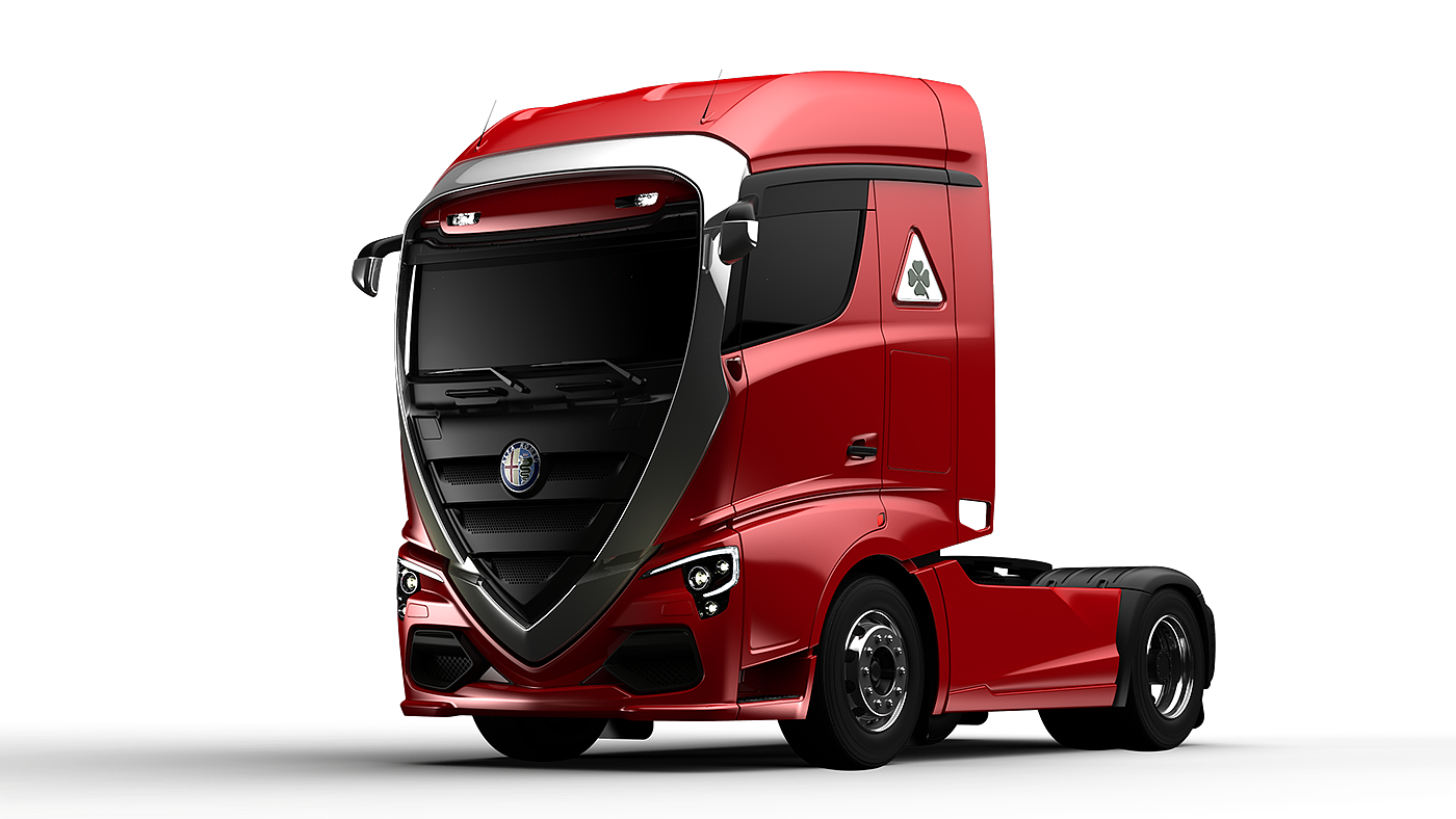 truck，industrial design，conceptual design，