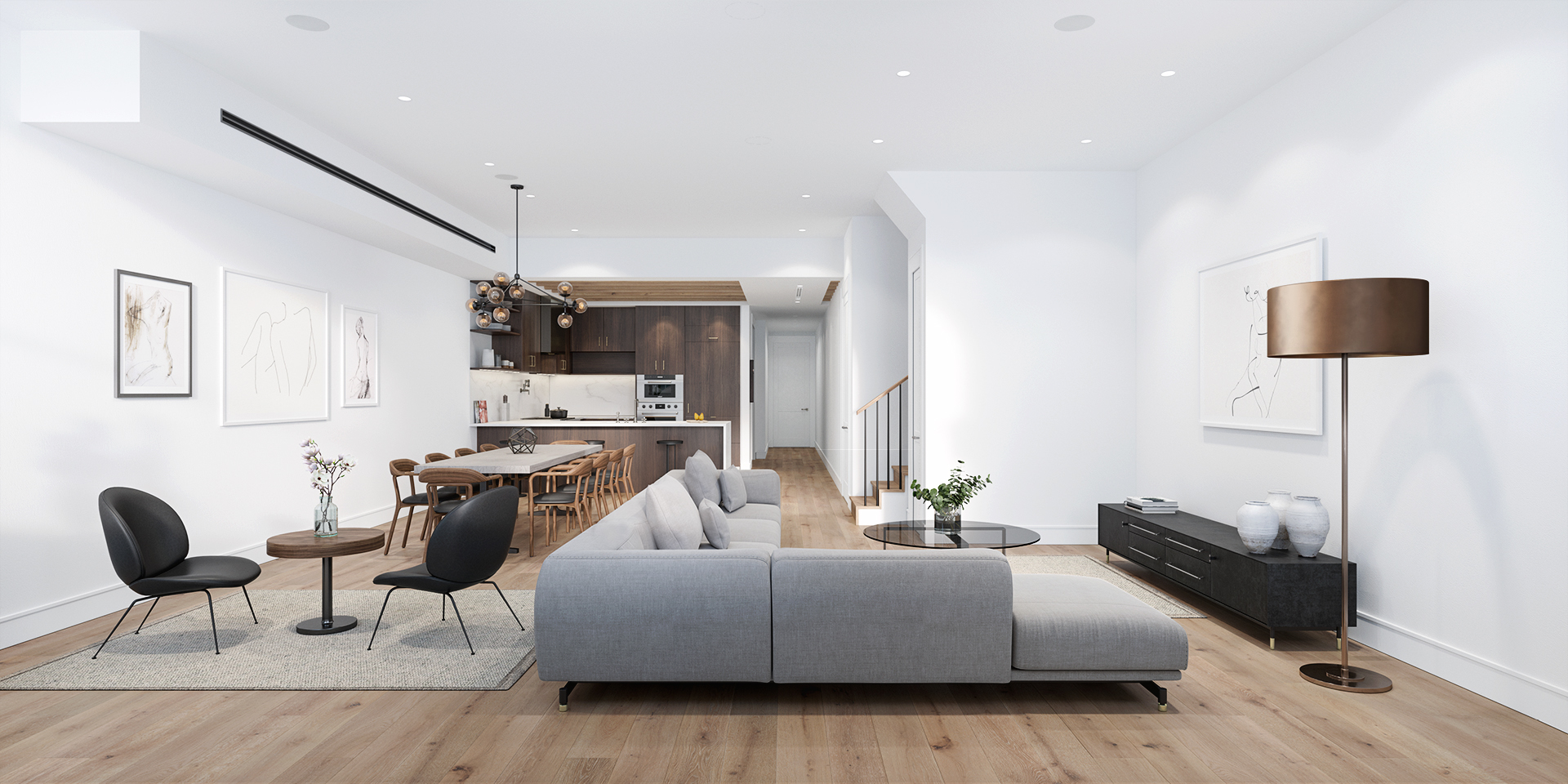 design sketch，Interior design，simple style ，Building interior，