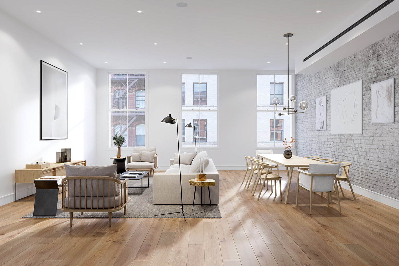 design sketch，Interior design，simple style ，Building interior，