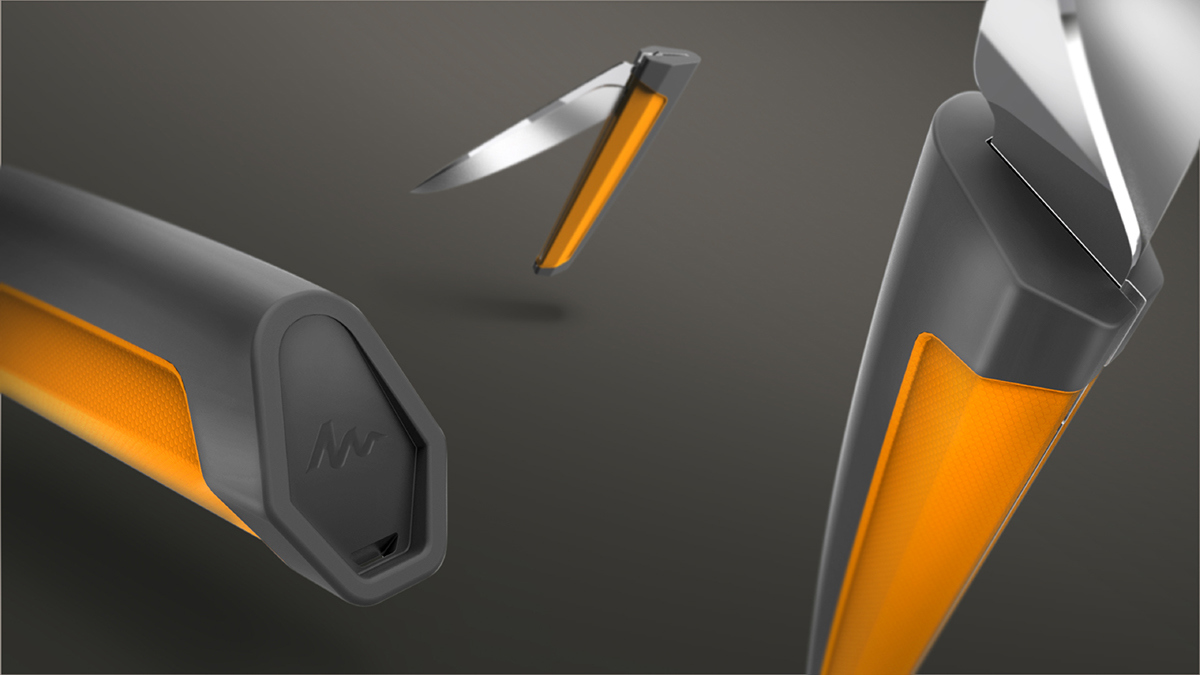 wireless telephone，knife，tool，conversation，chat，