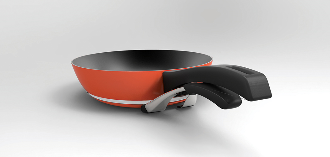 Split Frypan，Split frying pan，Kitchenware，originality，