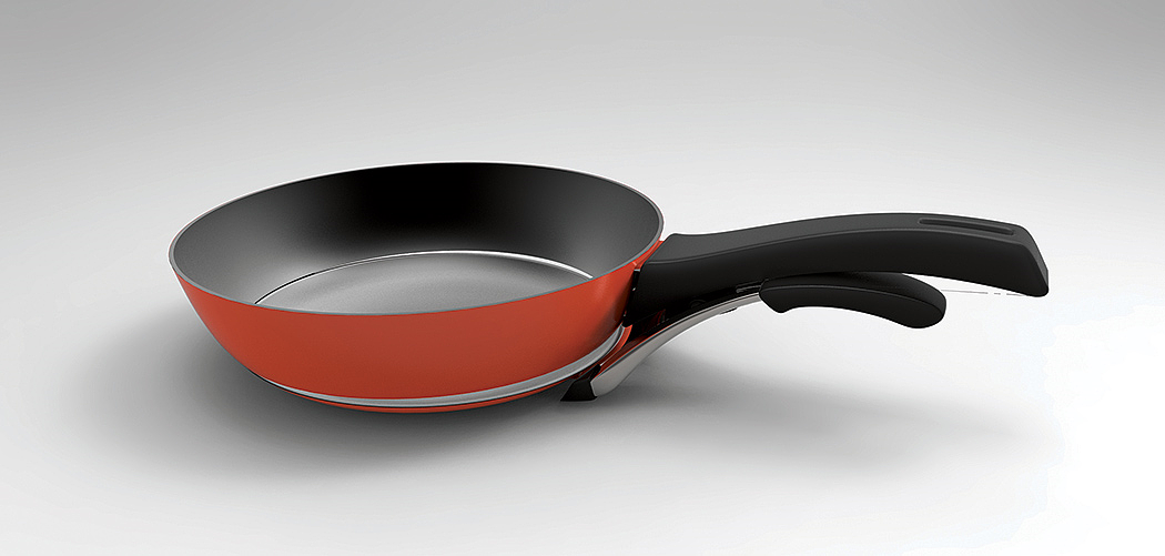 Split Frypan，Split frying pan，Kitchenware，originality，