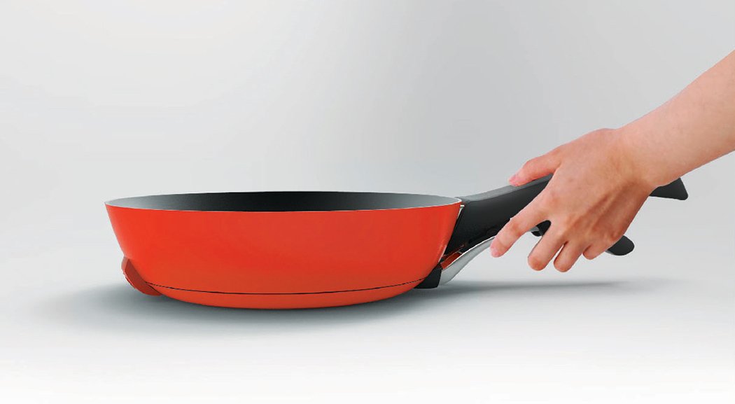 Split Frypan，Split frying pan，Kitchenware，originality，