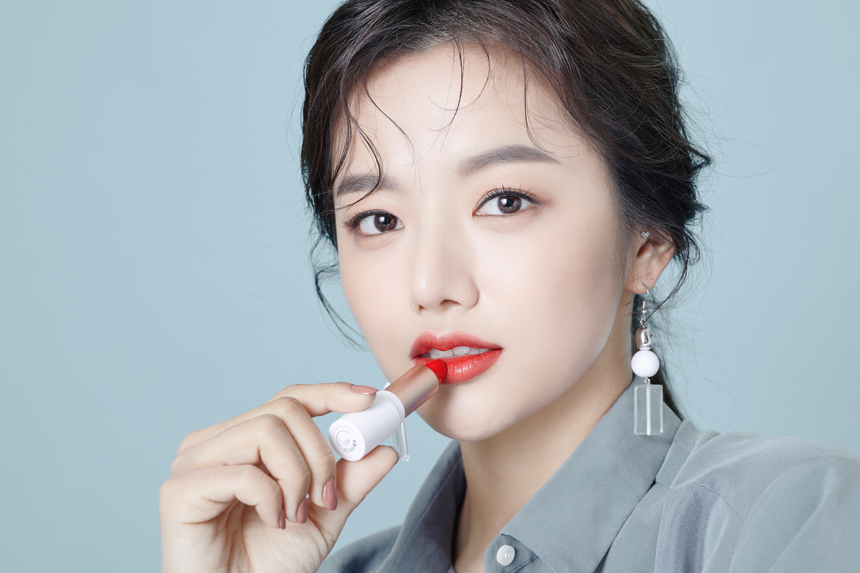 Make up，cute girl，colour，Make-up，