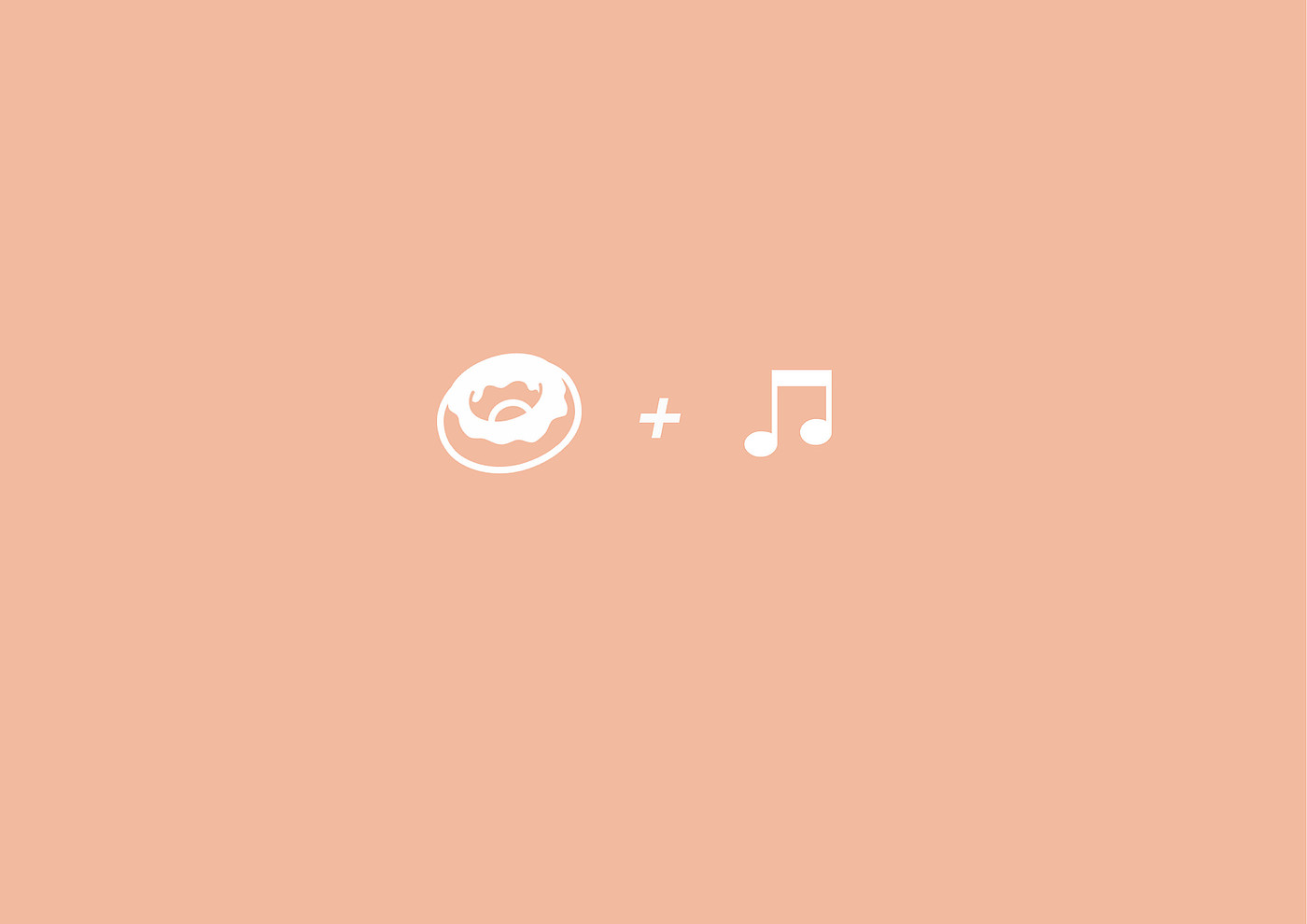 headset，music，doughnut，