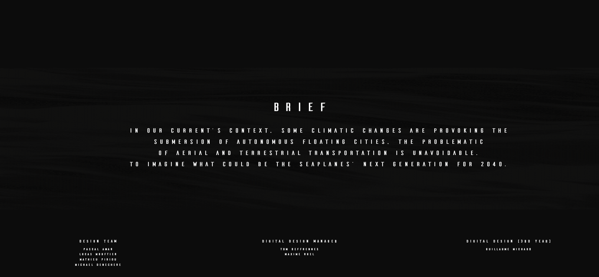 Water vehicle，SEAPLANE 2040，vehicle，