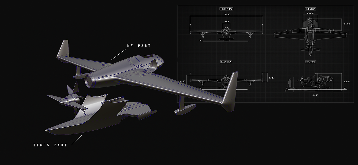 Water vehicle，SEAPLANE 2040，vehicle，