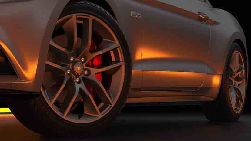 Car appearance rendering，