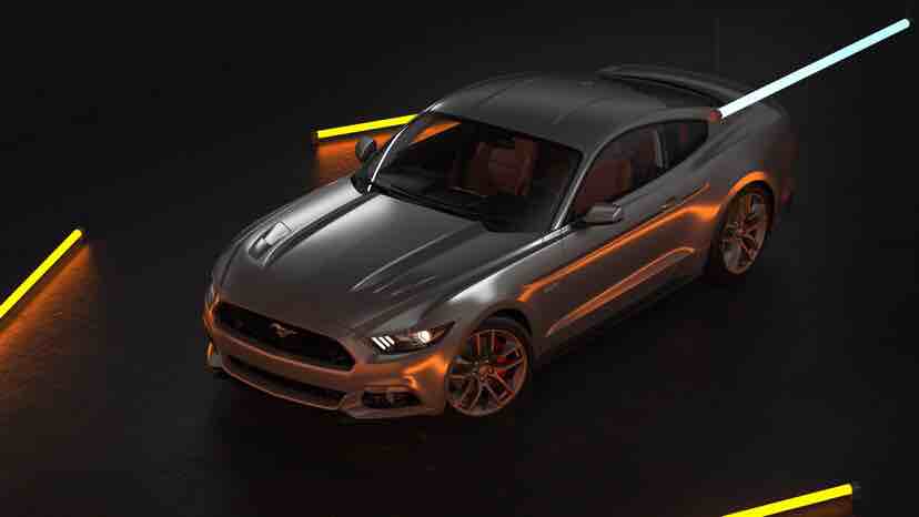 Car appearance rendering，