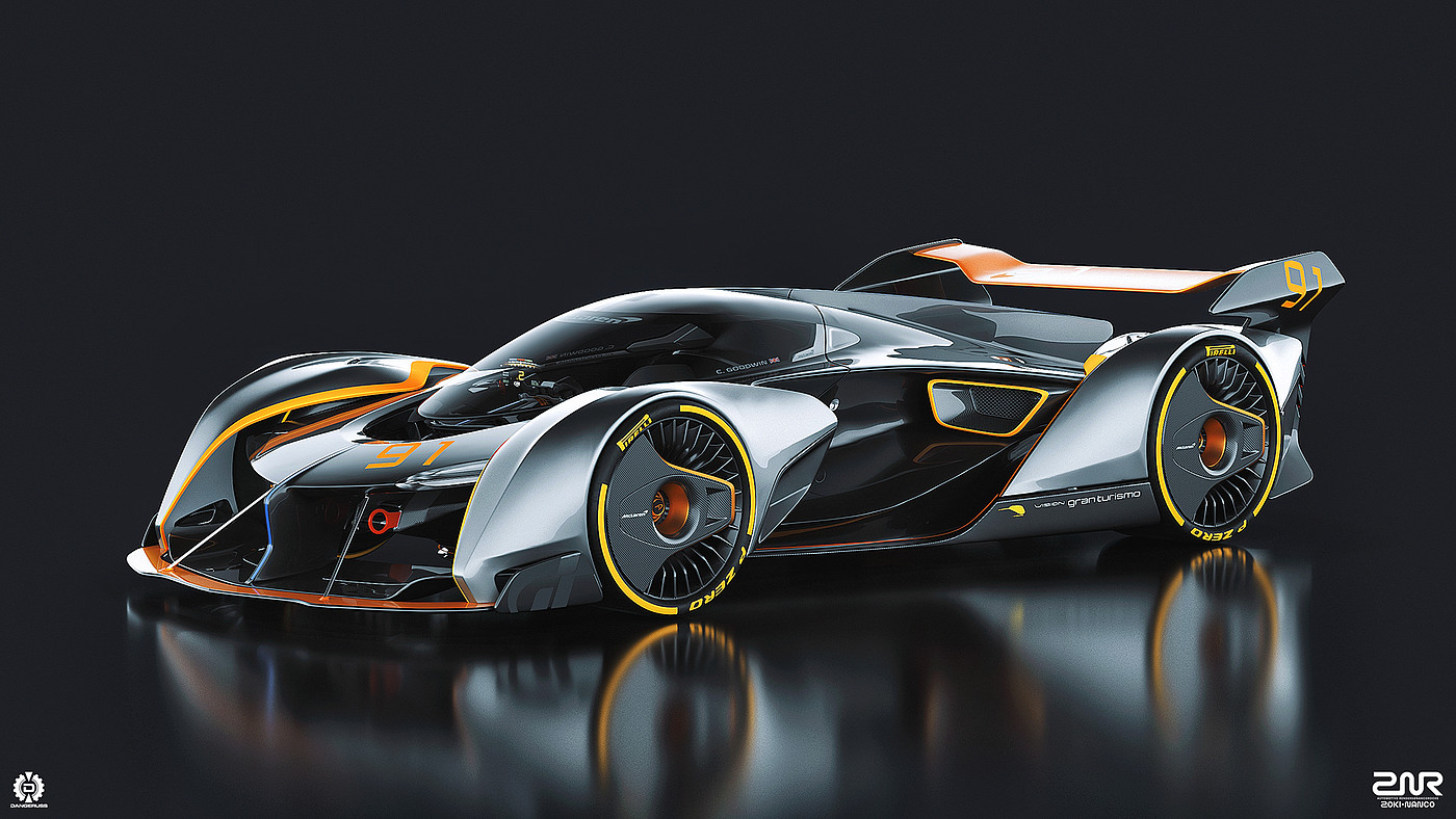 Model，Automobile design，mclaren，