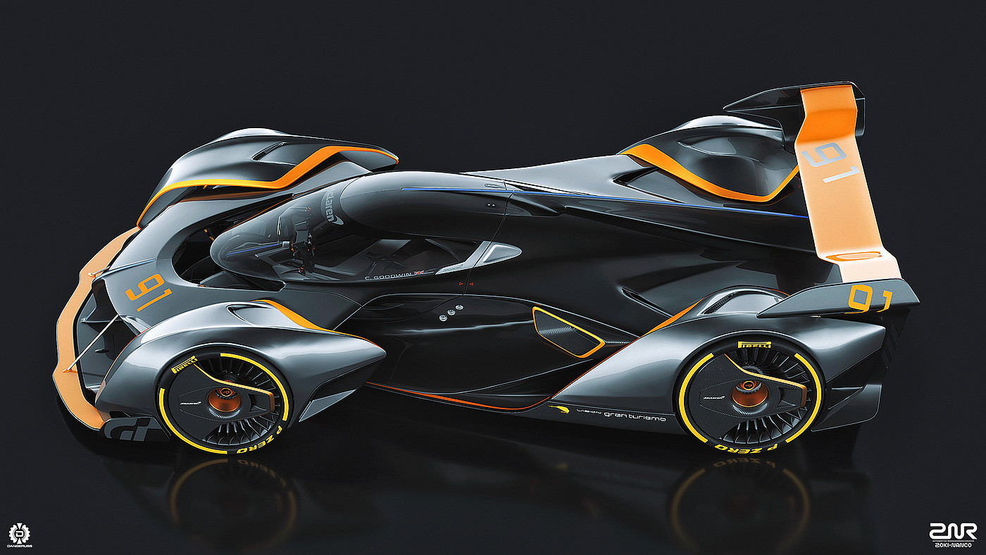 Model，Automobile design，mclaren，