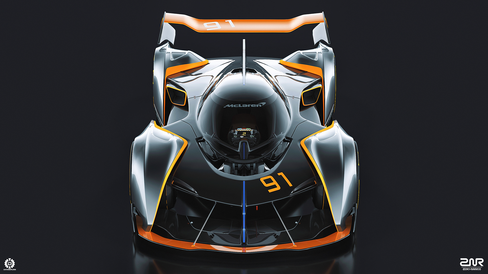 Model，Automobile design，mclaren，