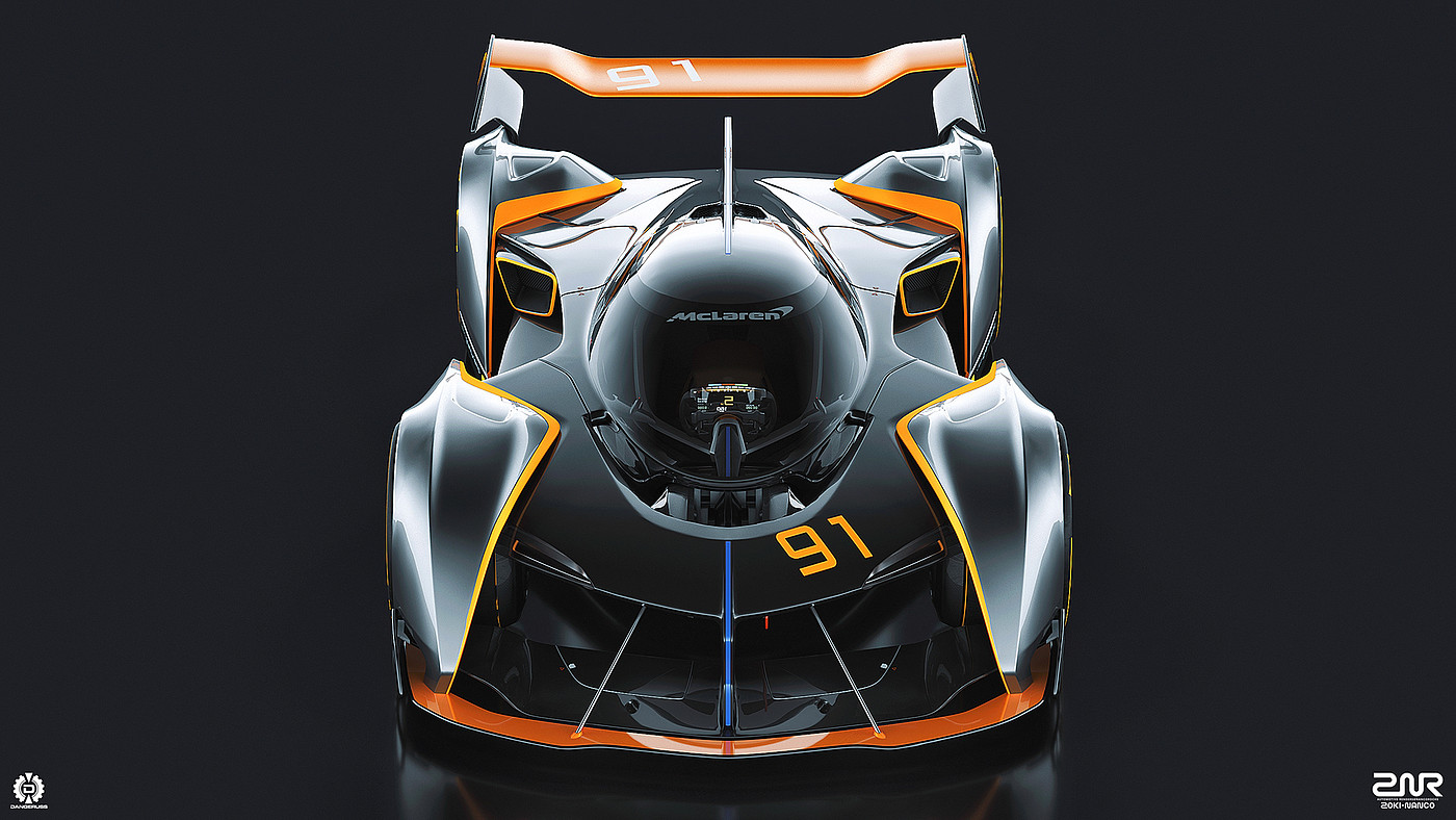 Model，Automobile design，mclaren，