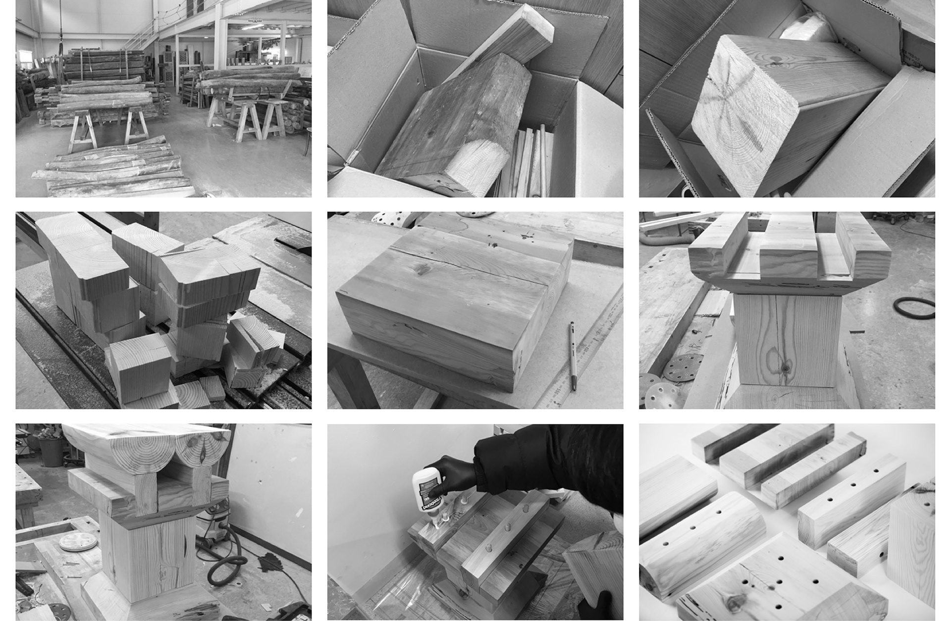 Han Wu，woodiness，Mortise and tenon，