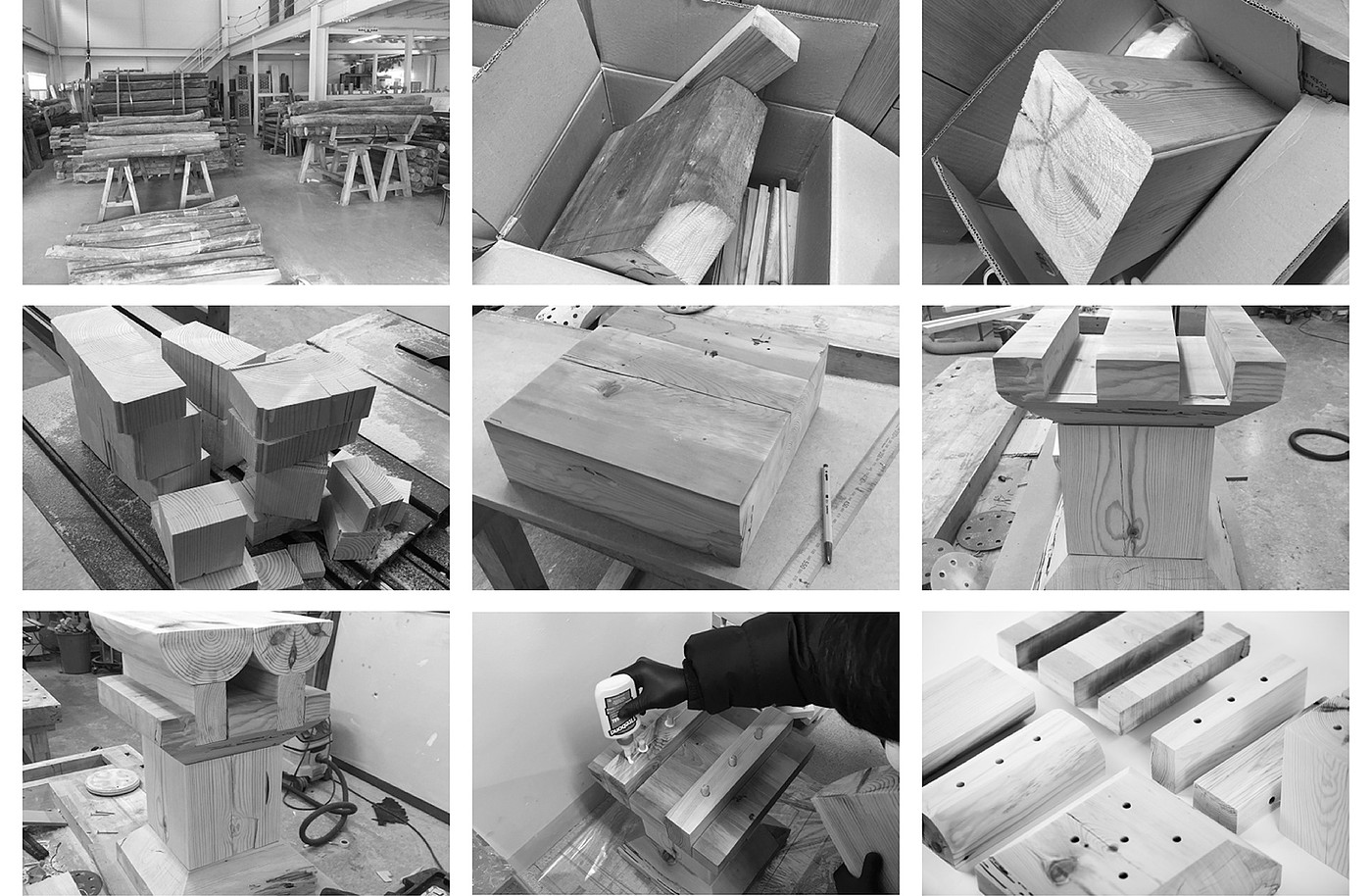 Han Wu，woodiness，Mortise and tenon，