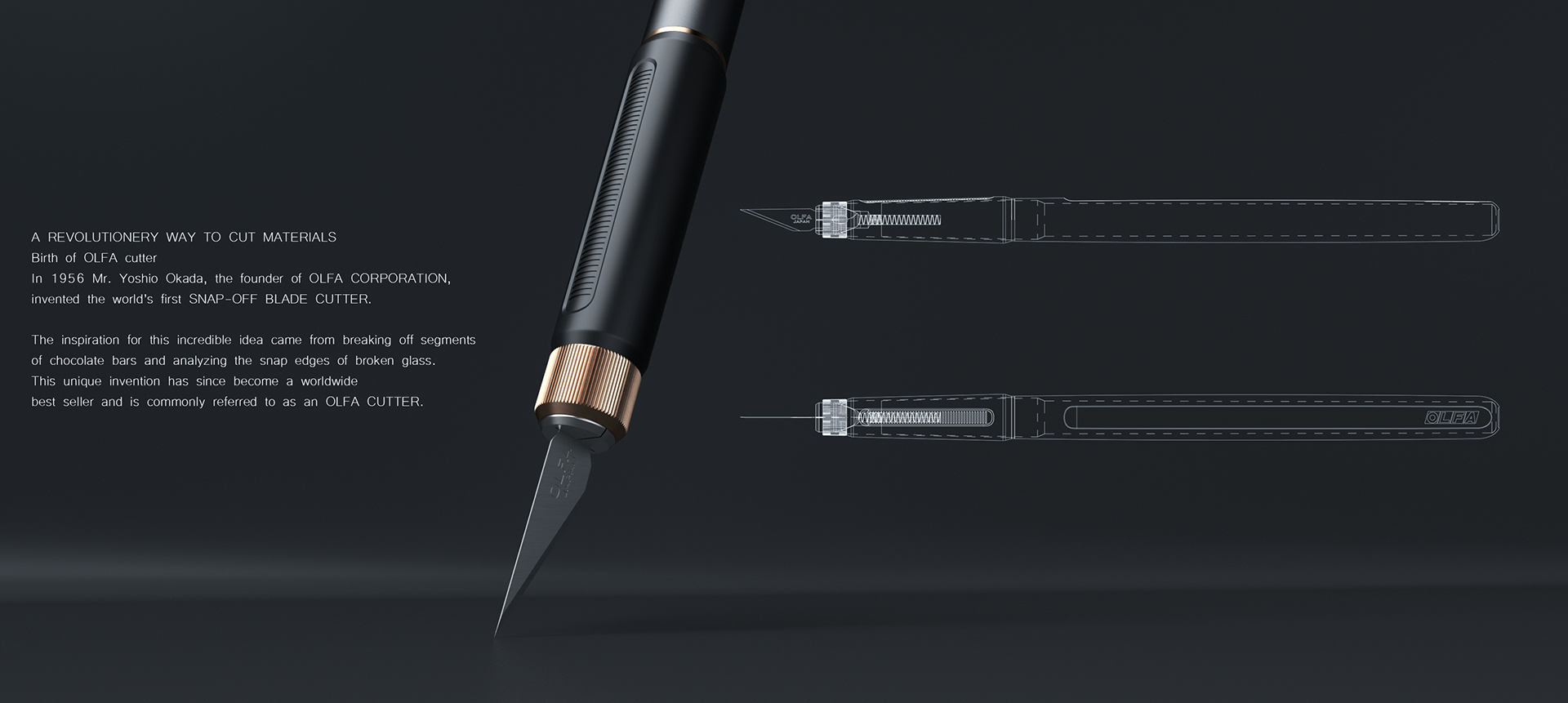 Office Supplies，Penknife，Paper cutter，OLFA，