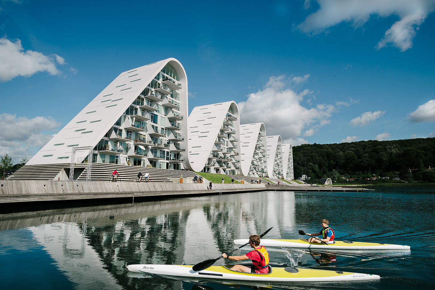 Interior design，Wave house，Architectural design，