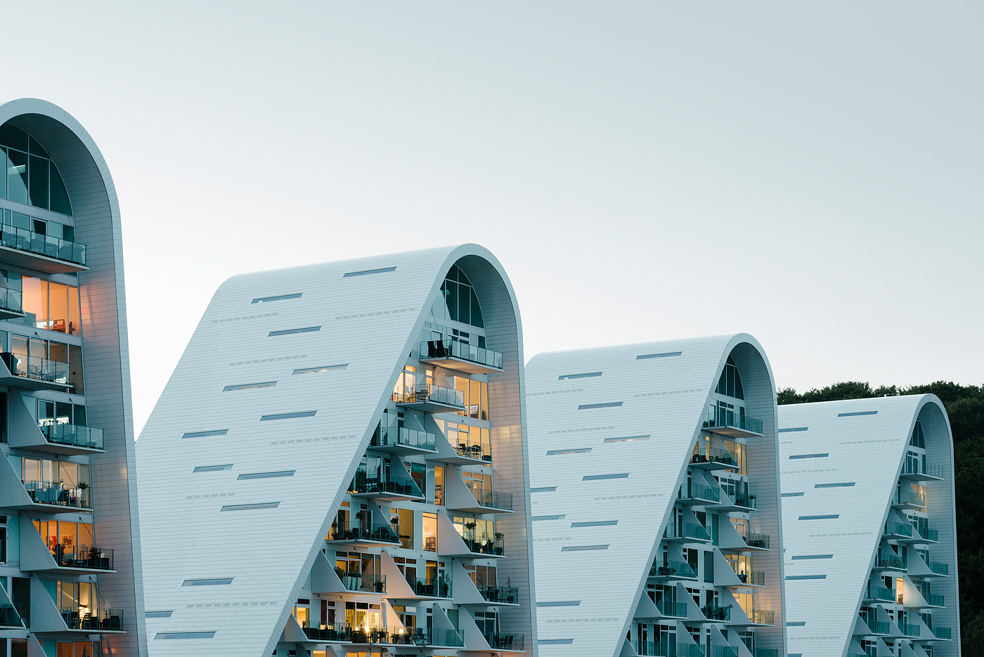 Interior design，Wave house，Architectural design，