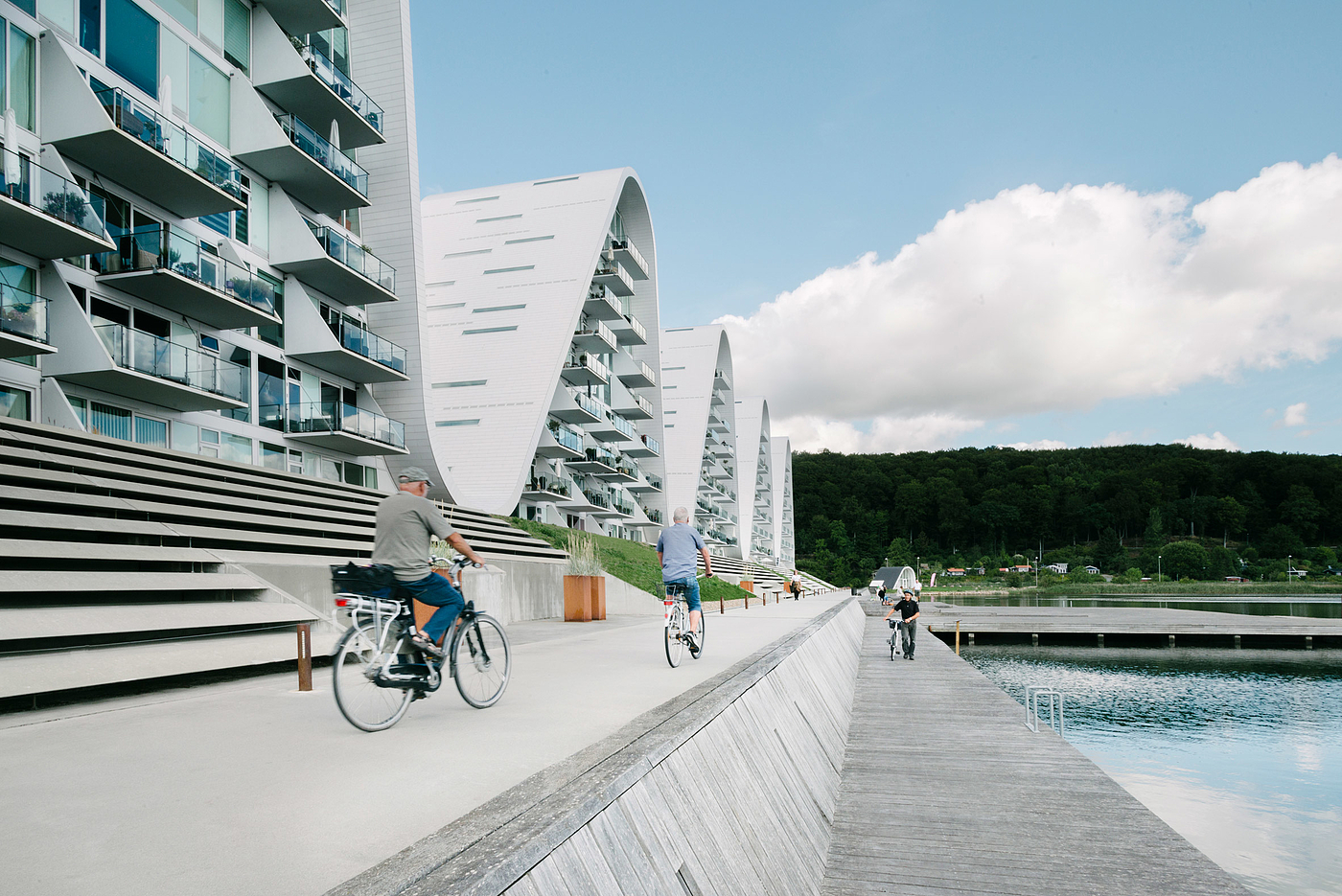 室内设计，波浪住宅，建筑设计，