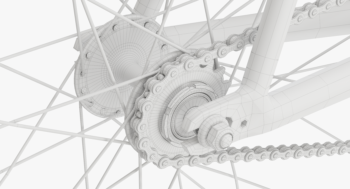 Cannondale 3.0，Bicycle，vehicle，three-dimensional model，