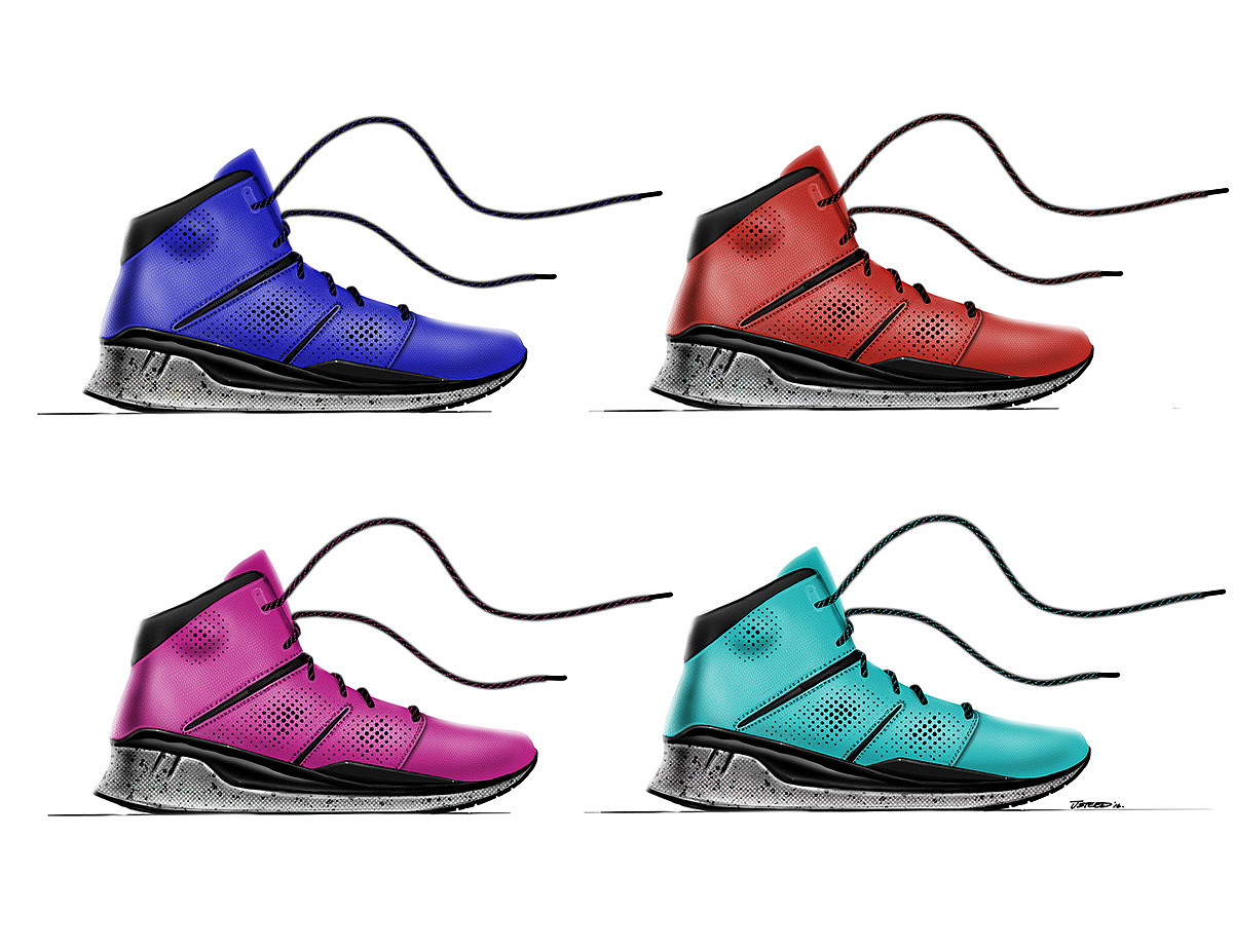 shoes，Hand drawn，sketch，industrial design，