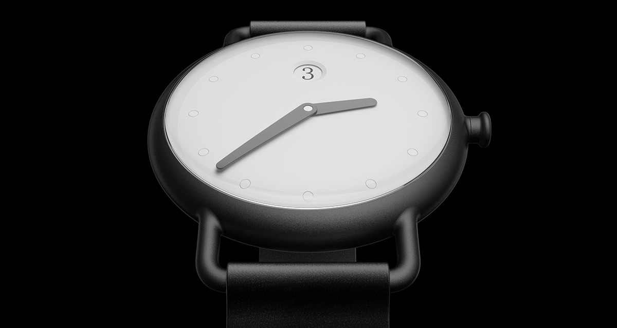 Wrist watch，Simplicity，fashion，Smooth lines，Electronics，