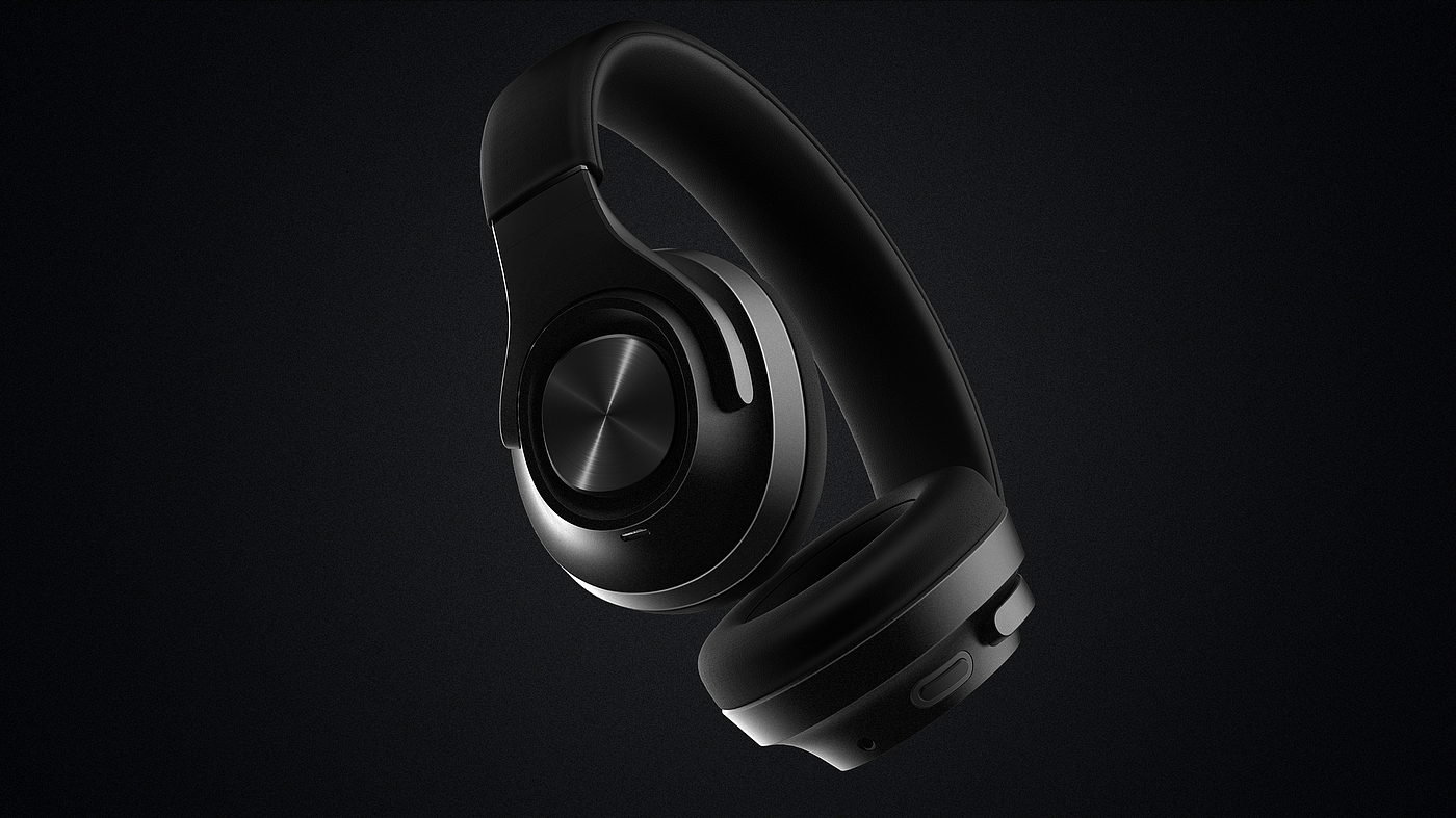 headset. man-machine，Earphone design，