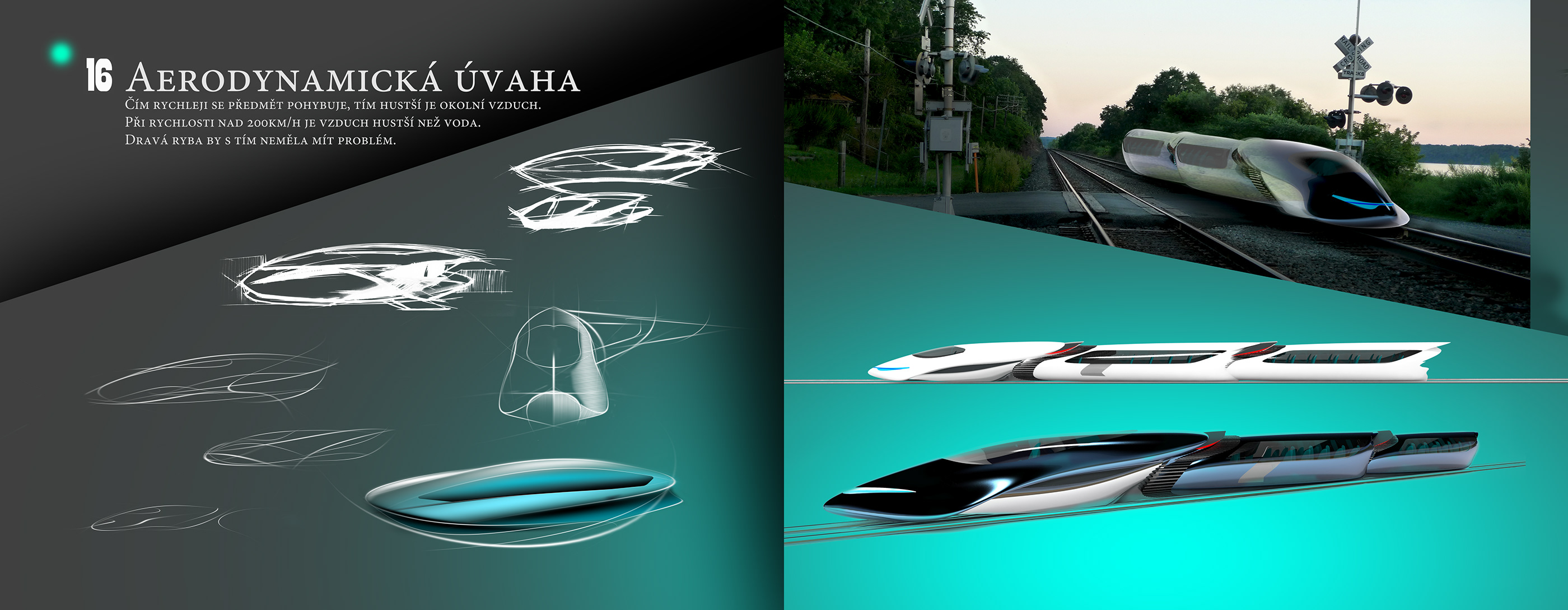 Appearance design，radical，high-speed rail，
