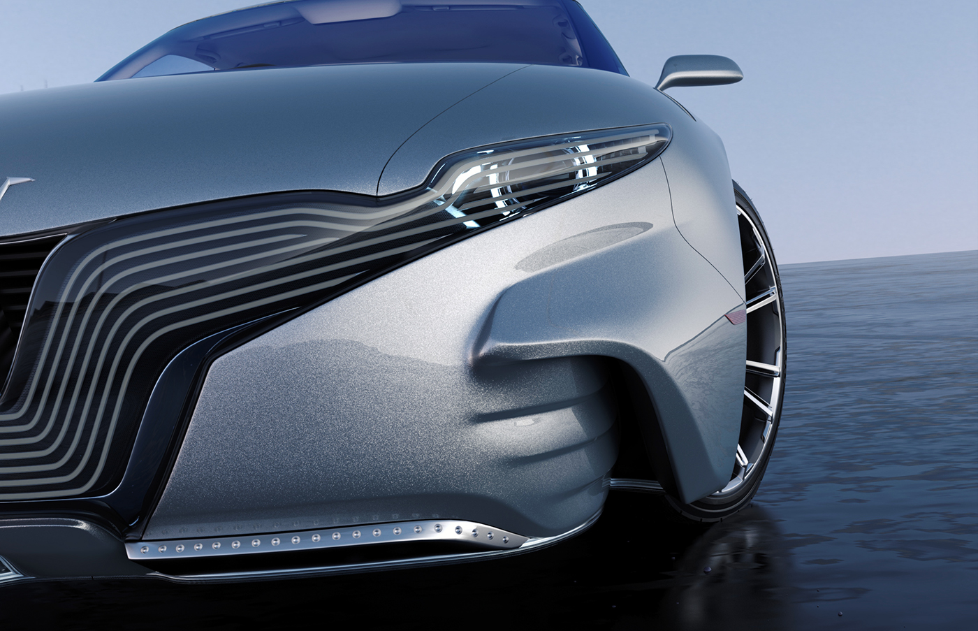 Steel Drake，automobile，Tesla，Tesla，concept，