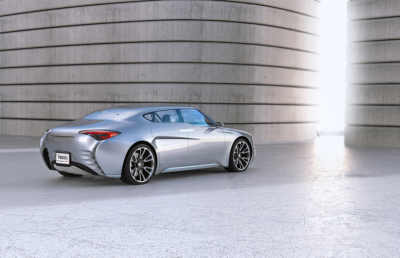 Steel Drake，automobile，Tesla，Tesla，concept，